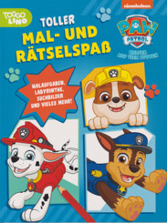 PAW-Patrol - Toller Mal-und Rätselspaß