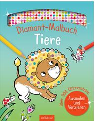 Diamant-Malbuch Tiere