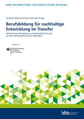 Berufsbildung f&uuml;r nachhaltige Entwicklung im Transfer