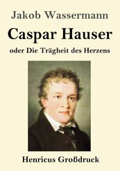 Caspar Hauser oder Die Tr&auml;gheit des Herzens (Gro&szlig;druck)