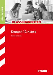 STARK Deutsch 10. Klasse - Klassenarbeiten