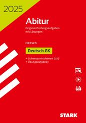 STARK Abiturpr&uuml;fung Hessen 2025 - Deutsch GK, m. 1 Buch, m. 1 Beilage