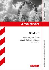 STARK Liz Kessler: Als die Welt uns geh&ouml;rte - Deutsch Ganzschrift 2025/26 BW - Arbeitsheft mit L&ouml;sungen