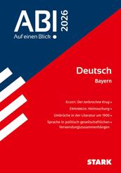 STARK Deutsch - Abi - Auf einen Blick! 2026 Bayern