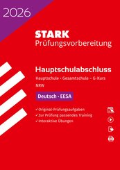 STARK Deutsch G-Kurs - Hauptschulabschluss (EESA) 2026 NRW - Pr&uuml;fungsvorbereitung, m. 1 Buch, m. 1 Beilage