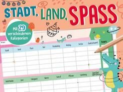 Stadt, Land, Spa&szlig; - Spieleblock