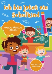 Lernheft DIN A5 mit Stickern - Ich bin jetzt ein Schulkind