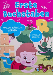 Lernheft DIN A5 mit Stickern - Erste Buchstaben
