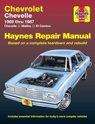 Chevrolet Chevelle, Malibu & El Camino (1969-1987) Haynes Repair Manual (USA)