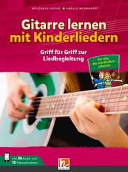 Gitarre lernen mit Kinderliedern, m. 1 Beilage