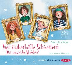 Vier zauberhafte Schwestern - Drei magische Abenteuer,6 Audio-CD