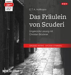 Das Fr&auml;ulein von Scuderi,1 Audio-CD, 1 MP3