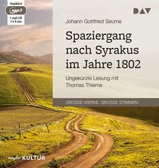 Spaziergang nach Syrakus im Jahre 1802,1 Audio-CD, 1 MP3