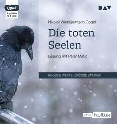 Die toten Seelen,2 Audio-CD, 2 MP3