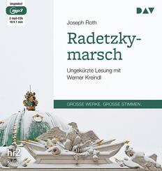 Radetzkymarsch,2 Audio-CD, 2 MP3