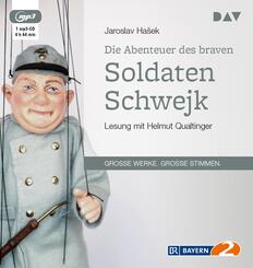 Die Abenteuer des braven Soldaten Schwejk,1 Audio-CD, 1 MP3