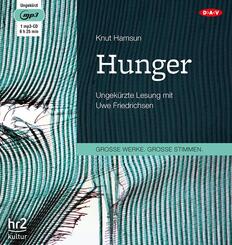 Hunger,1 Audio-CD, 1 MP3