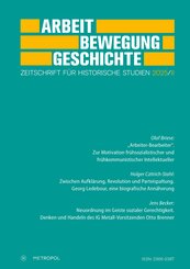 Arbeit - Bewegung - Geschichte