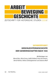 Arbeit - Bewegung - Geschichte. Zeitschrift f&uuml;r historische Studien 2026/I