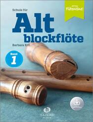 Schule f&uuml;r Altblockfl&ouml;te 1 (mit Audio-Download)