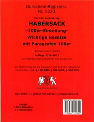 D&uuml;rckheimRegister&reg; HABERSACK-100er-Einteilung