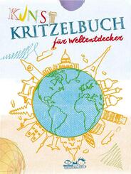 Kunstkritzelbuch f&uuml;r Weltentdecker