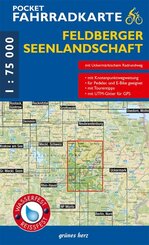 Feldberger Seenlandschaft Pocket Fahrradkarte 1 : 75 000