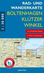 Rad- und Wanderkarte Boltenhagen, Kl&uuml;tzer Winkel