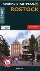 Fahrradstadtplan Rostock; .