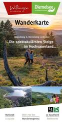 Wanderkarte Willingen / Wanderkarte Naturjuwel Diemelsee