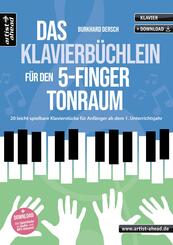 Das Klavierb&uuml;chlein f&uuml;r den 5-Finger-Tonraum