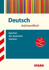 STARK Deutsch - Auf einen Blick! Gymnasium - Epochen der deutschen Literatur