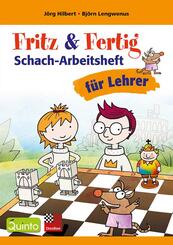Fritz & Fertig Schach-Arbeitsheft f&uuml;r Lehrer