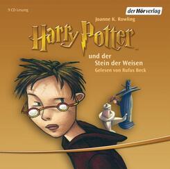 Harry Potter und der Stein der Weisen,9 Audio-CDs