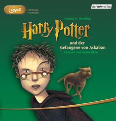 Harry Potter und der Gefangene von Askaban,2 Audio-CD, 2 MP3