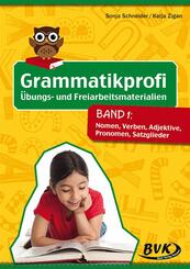 Grammatikprofi: &Uuml;bungs- und Freiarbeitsmaterialien.Bd.1