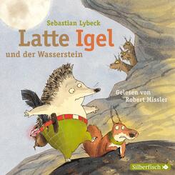 Latte Igel und der Wasserstein,2 Audio-CD