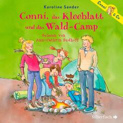 Conni, das Kleeblatt und das Wald-Camp,2 Audio-CD