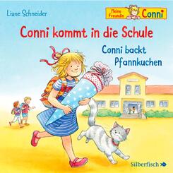 Conni kommt in die Schule / Conni backt Pfannkuchen,1 Audio-CD