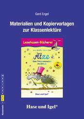 Materialien und Kopiervorlagen zur Klassenlekt&uuml;re: &Auml;tze, das Tintenmonster im Zirkus / Silbenhilfe