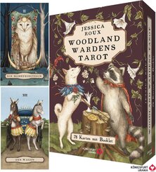 Woodland Wardens Tarot - Set mit Booklet u. 78 Karten, m. 1 Beilage