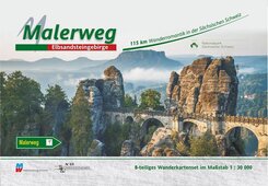 Malerweg - Sächsische Schweiz 1 : 30 000