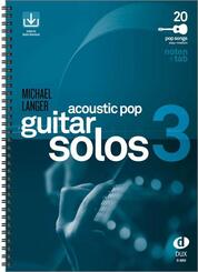Acoustic Pop Guitar Solos, m. Audio-CD.Bd.3
