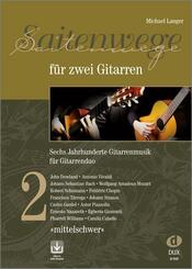 Saitenwege f&uuml;r zwei Gitarren 2
