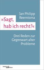 &raquo;Sagt, hab ich recht?&laquo;