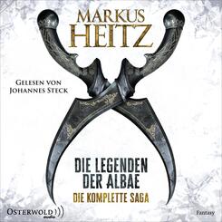 Die Legenden der Albae. Die komplette Saga,15 Audio-CD, 15 MP3