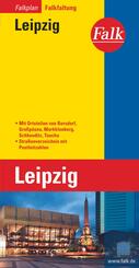 Falk Stadtplan Falkfaltung Leipzig 1:22.500