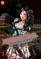 Resident Evil - Marhawa Desire, Manga Gesamtausgabe (Band 1-5 im Schuber)