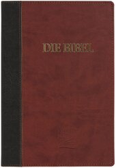 Schlachter 2000 Bibel - Großdruckausgabe (Softcover, grau/braun)