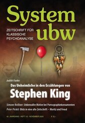 Das Unheimliche in den Erz&auml;hlungen von Stephen King